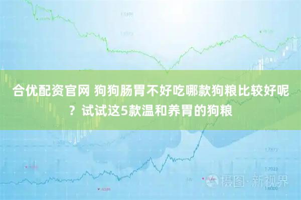 合优配资官网 狗狗肠胃不好吃哪款狗粮比较好呢？试试这5款温和养胃的狗粮